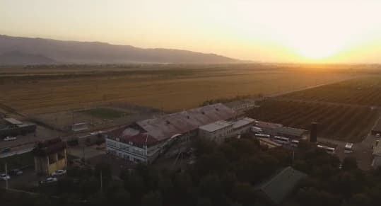 Fazo Textile rasmiy saytidagi korxona hududining yuqoridan olingan surati